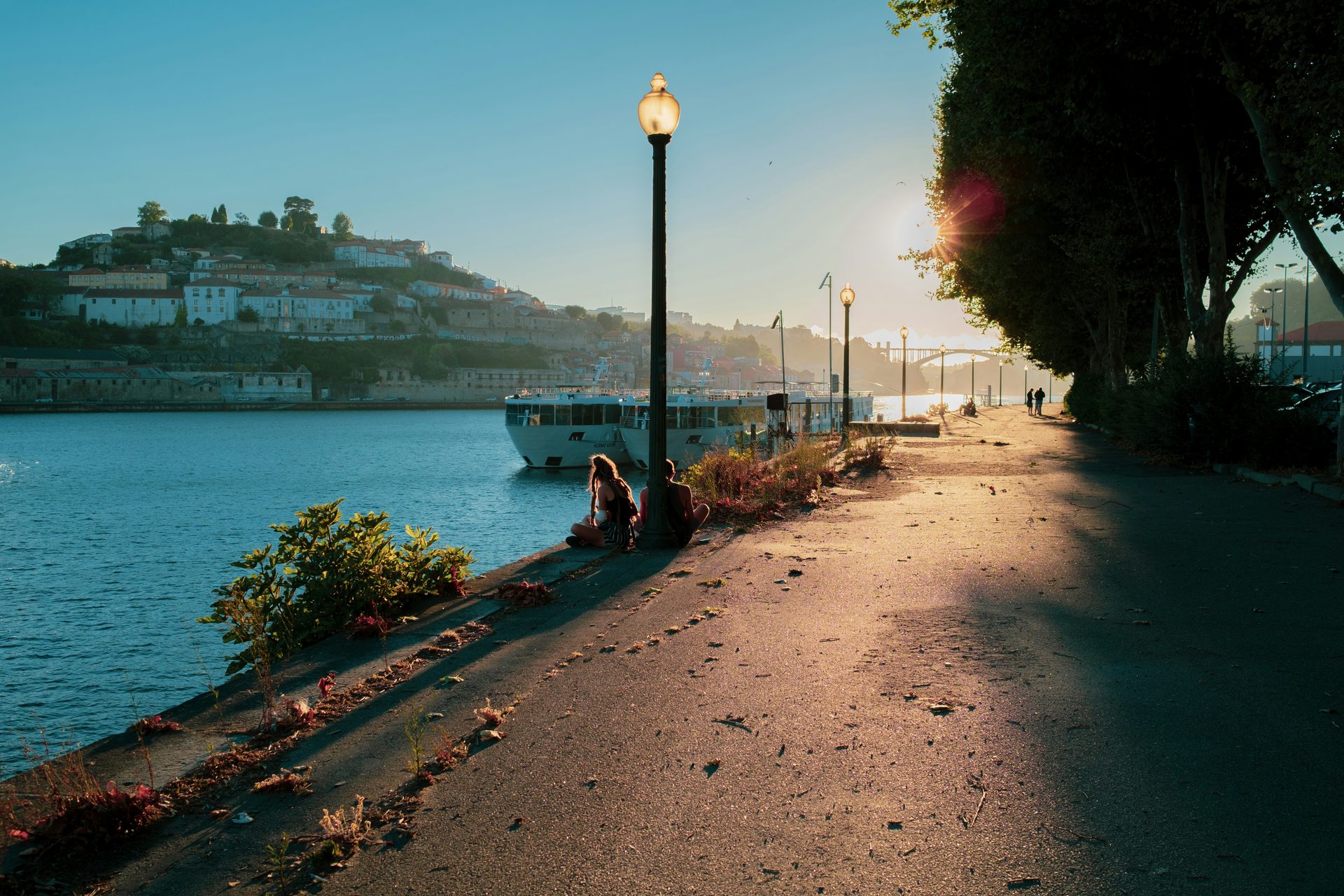 Porto city panoramic view