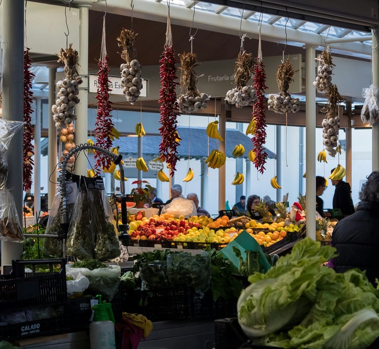 Bolhão Market in Porto