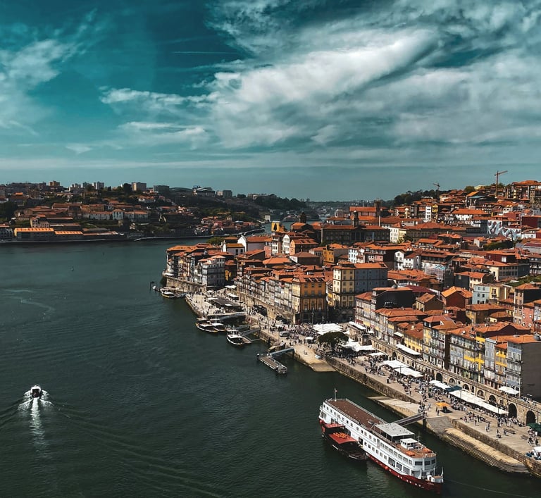 Porto city view perfect for private tours and transfers