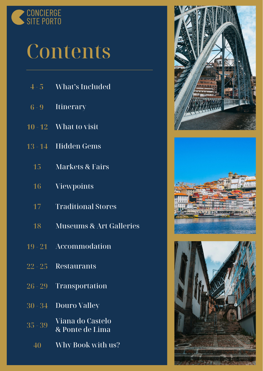 Douro Viana do Castelo Guide page 3