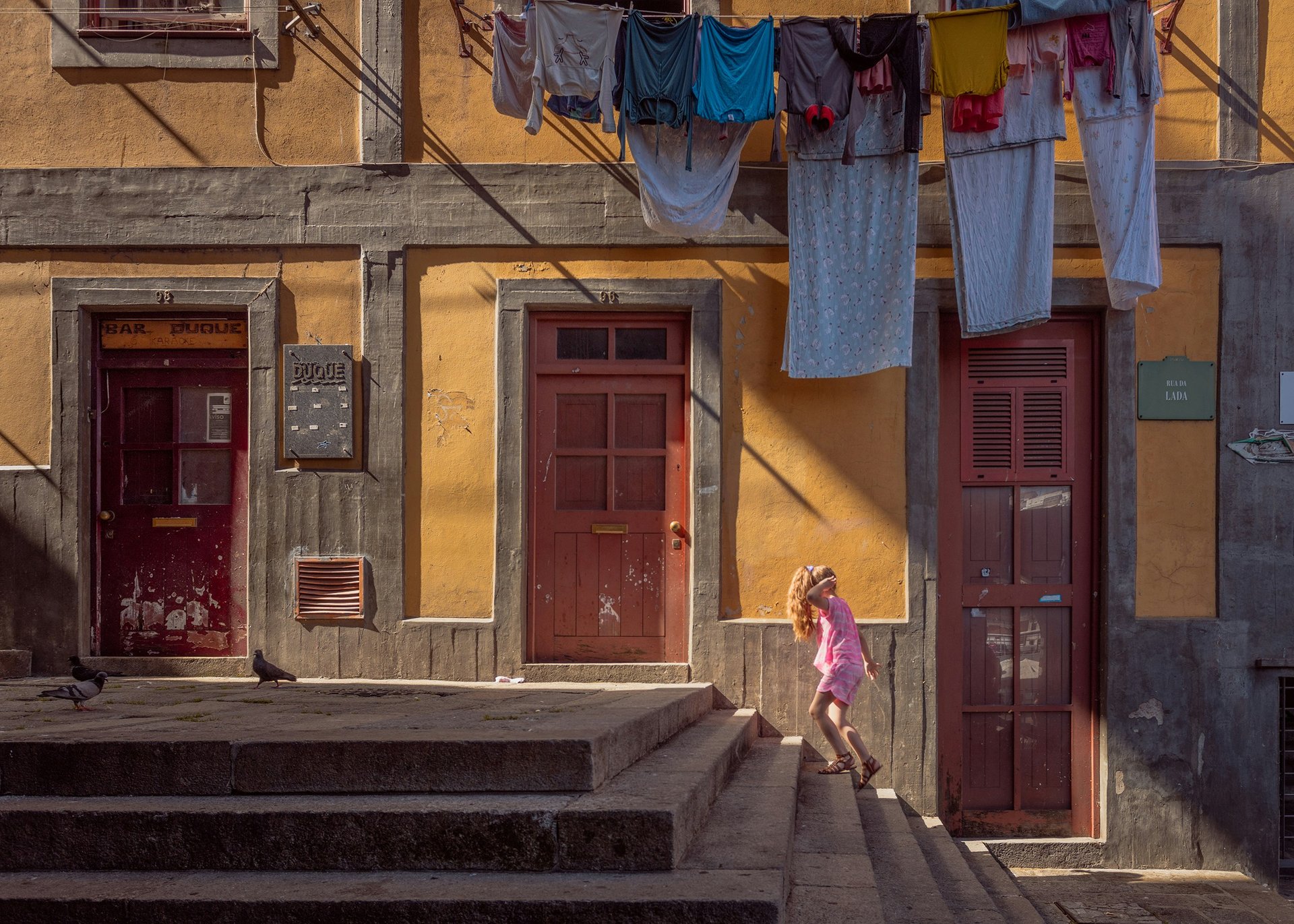 Local life in Porto — people enjoying the city's streets and riverside