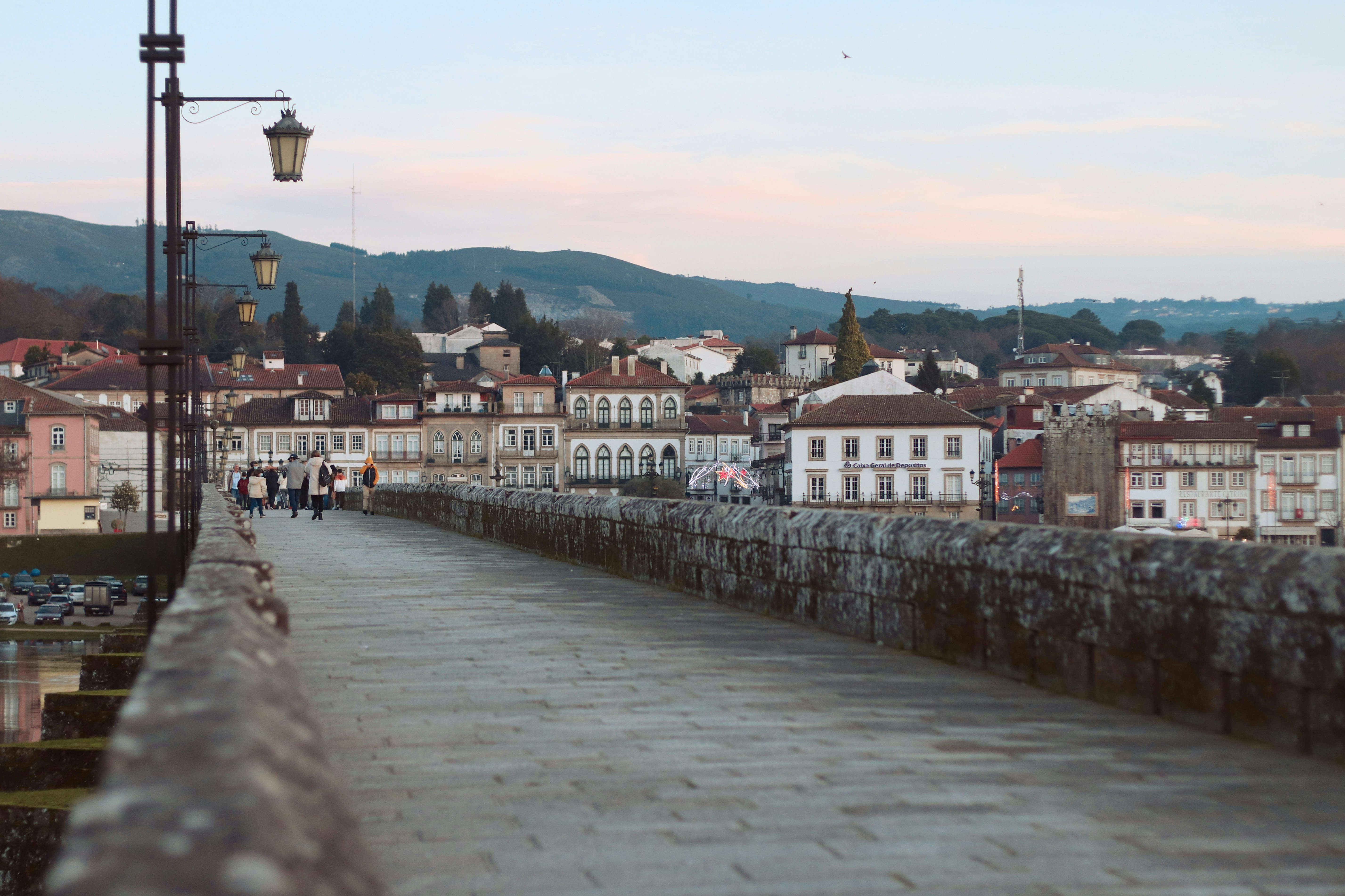 Ponte de Lima Roman bridge over the Lima River