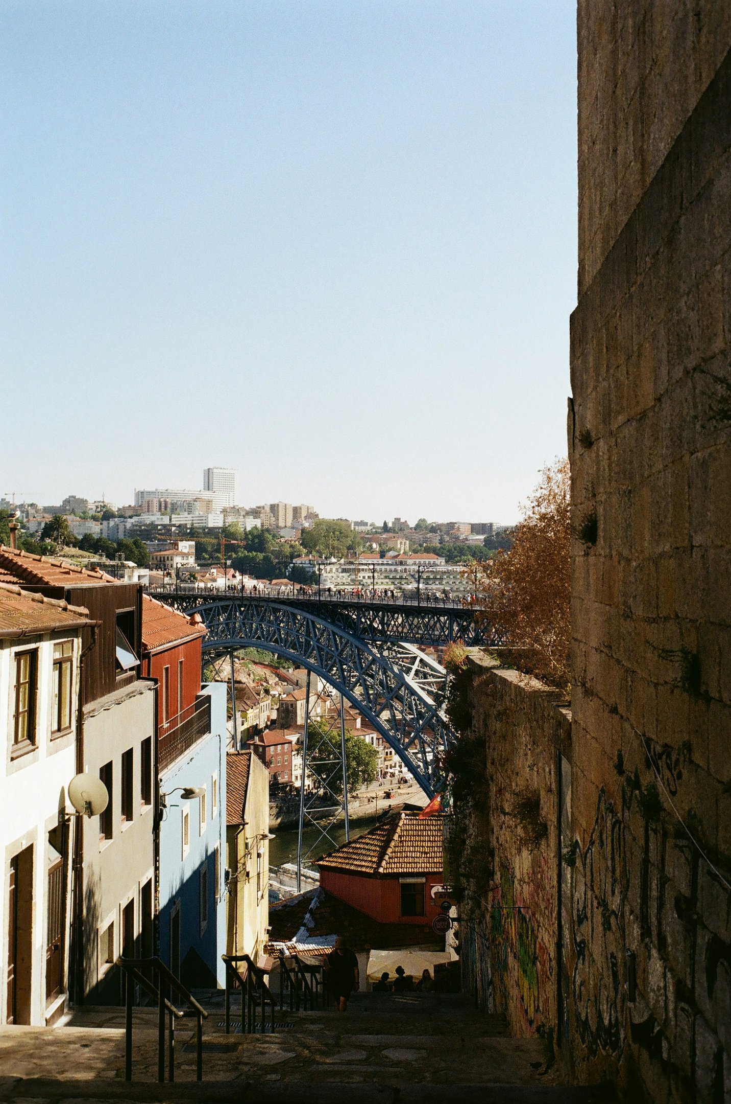 Porto city panoramic view